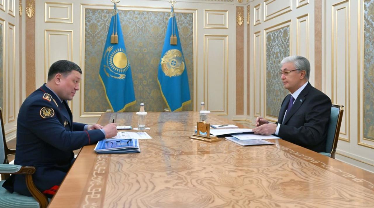 Тәртіп пен қауіпсіздік курсы: Президент елдегі қылмыстық жағдай туралы есепті тыңдады