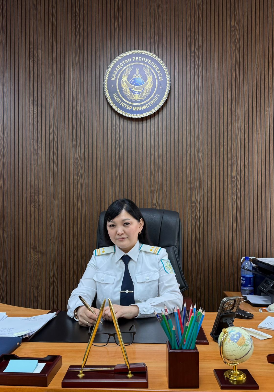 Қарлығаш Тлеуленова: екі майданда — отбасында және полиция қызметінде абыроймен қызмет атқарып келеді.