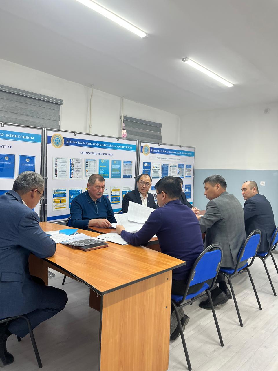 02.03.2026ж Кентау қалалық референдум комиссиясының отырысы болып өтті.