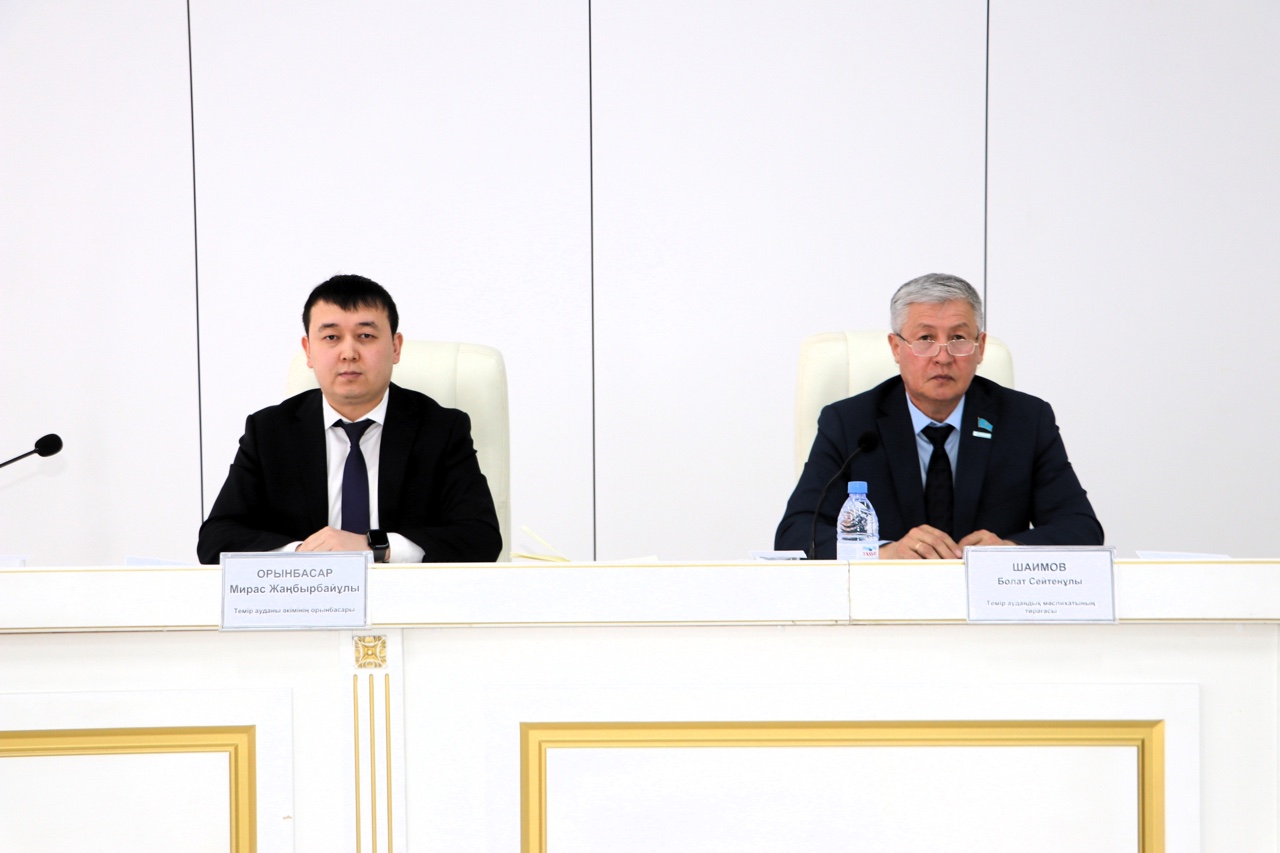 АУДАНДЫҚ МӘСЛИХАТТЫҢ КЕЗЕКТЕН ТЫС XLVI СЕССИЯ ОТЫРЫСЫ ӨТТІ