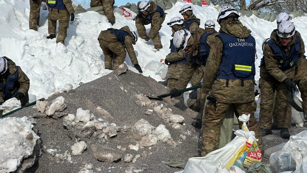 Көктем-2026: в Карагандинской области спасатели отработали алгоритм действий на случай паводка