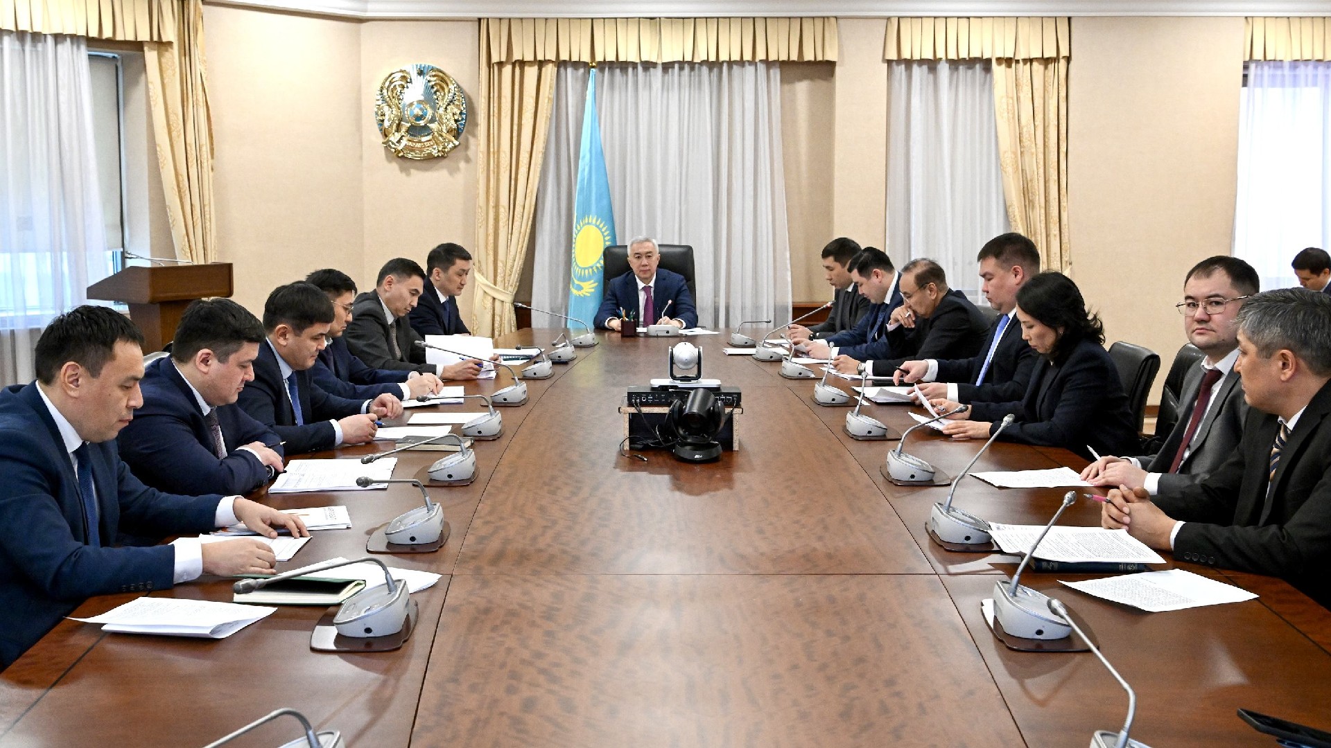 Жедел штаб отырысында тыңайтқыштар мен көктемгі егіс жұмыстарына арналған жеңілдетілген дизель отынын жеткізу мәселелері қаралды