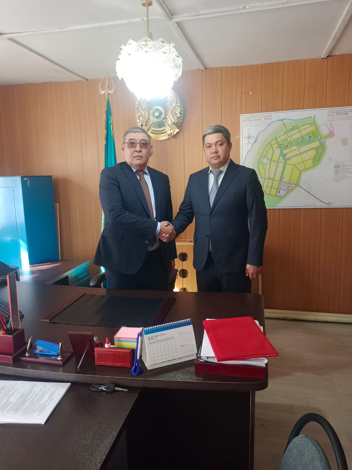 Құмжарған ауылдық округінің әкімі сайланды.