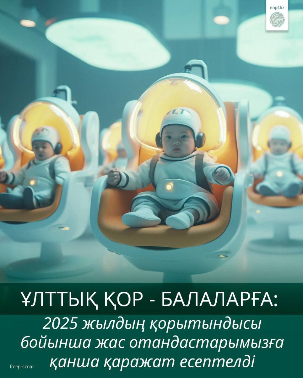Ұлттық қор - балаларға: 2025 жылдың қорытындысы бойынша жас отандастарымызға қанша қаражат есептелді