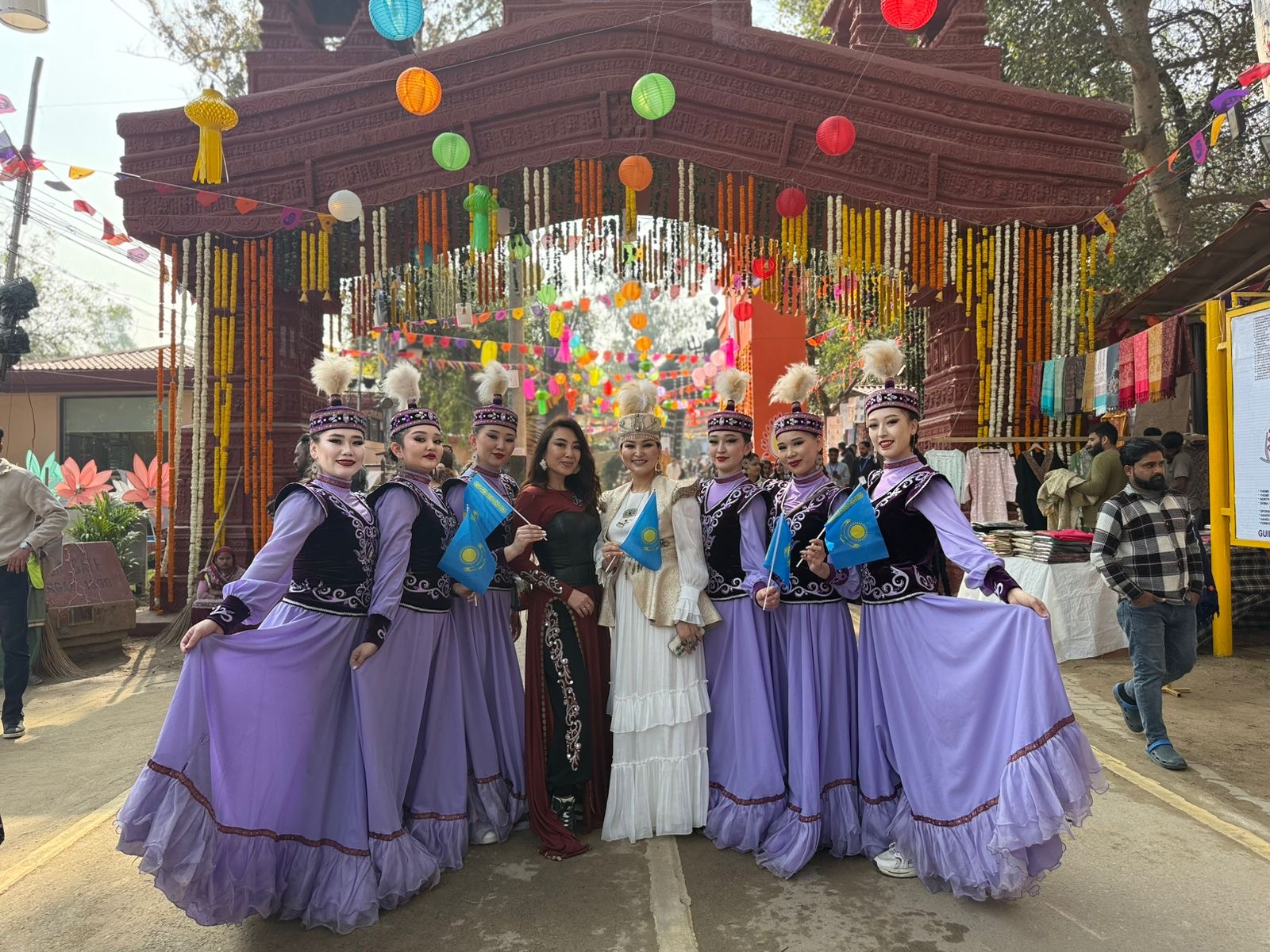 Казахская культура представлена на международном фестивале в Индии