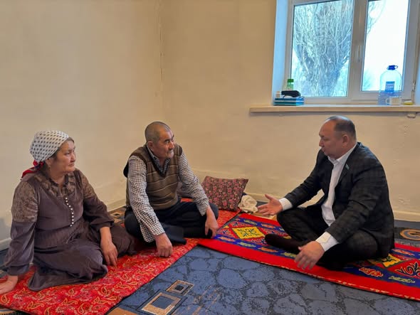 Құмжарған ауылына іссапар