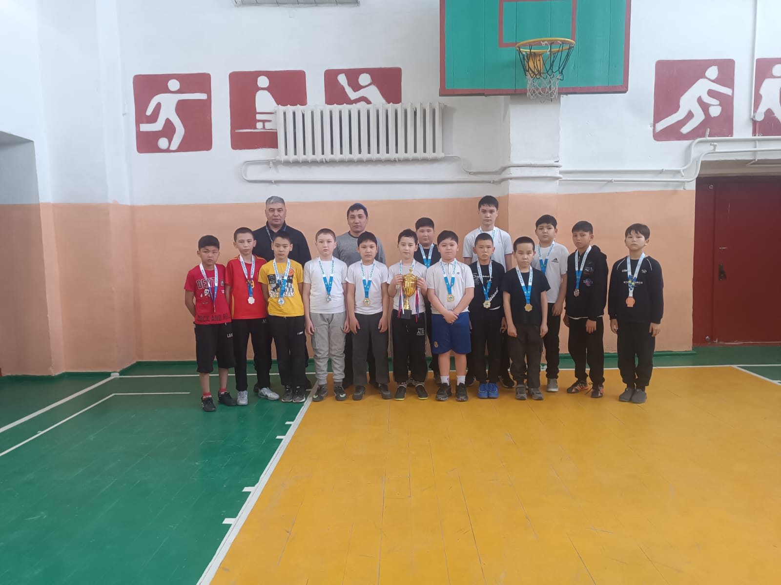Балпық ауылдық округінде шағын футбол жарысы өтті.