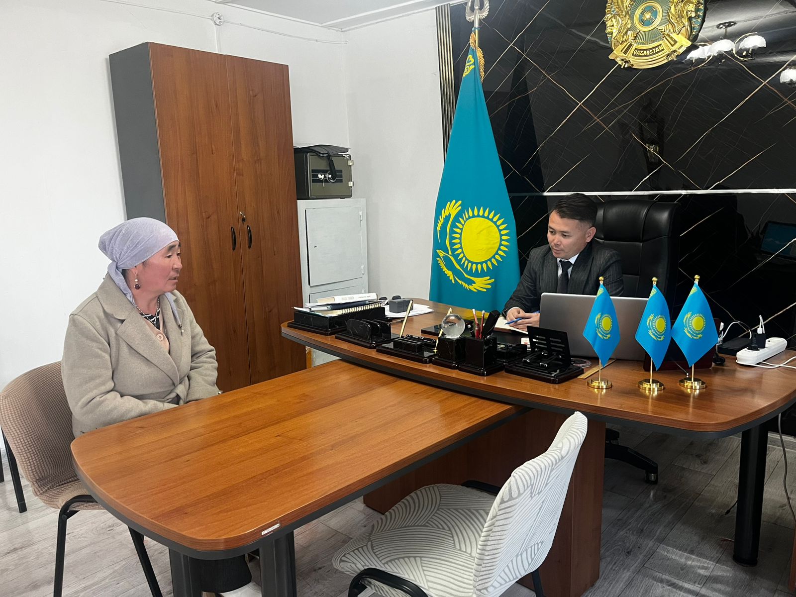 Жеке қабылдау өткізді