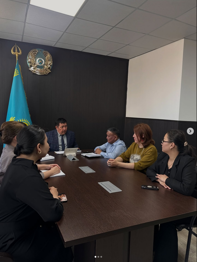 Ұлытау облысы Әділет департаменті басшысының орынбасары, Әдеп жөніндегі уәкіл М. Қайруллаевтың төрағалығымен дөңгелек үстел өткізілді