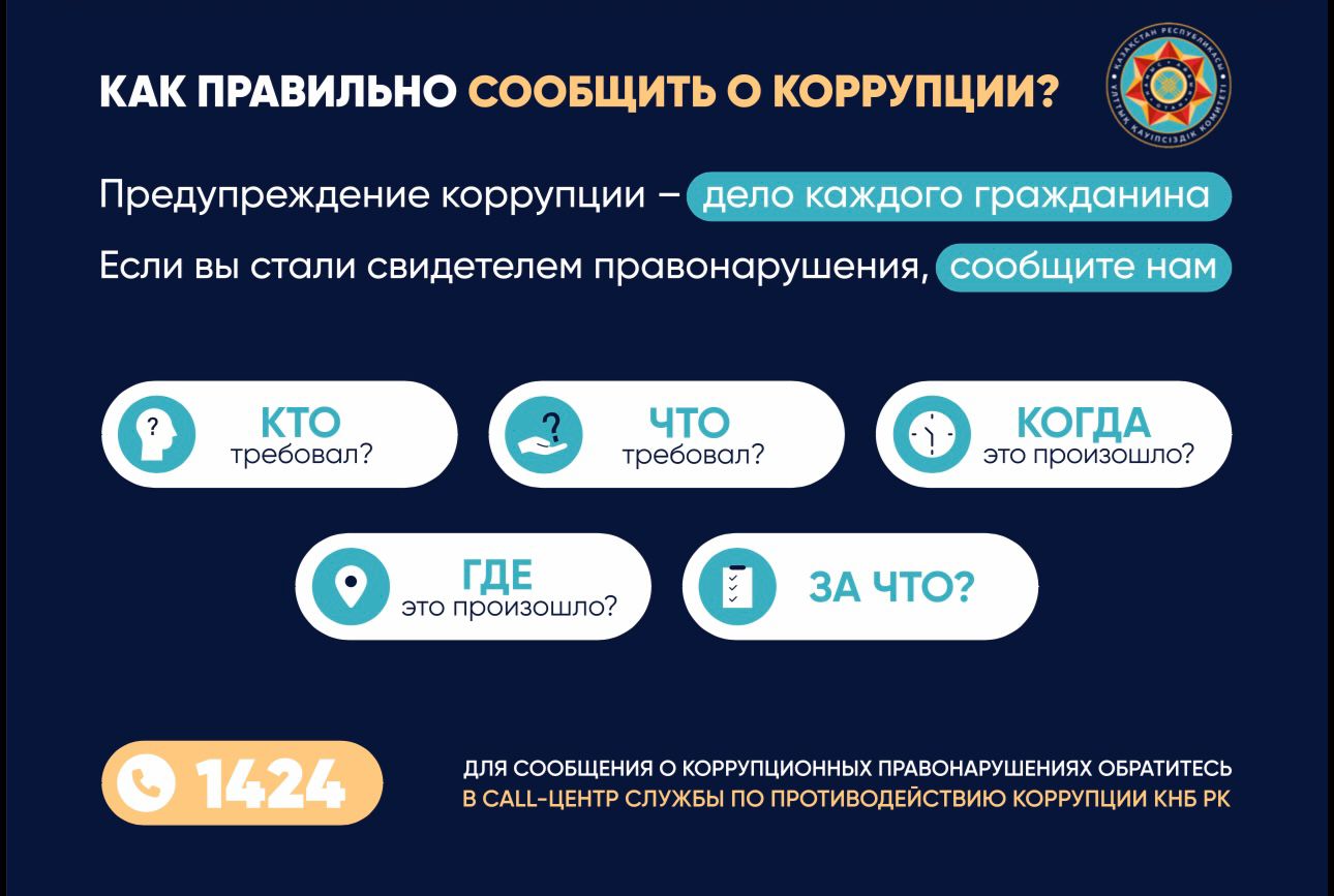 Как правильно сообщить о коррупции?