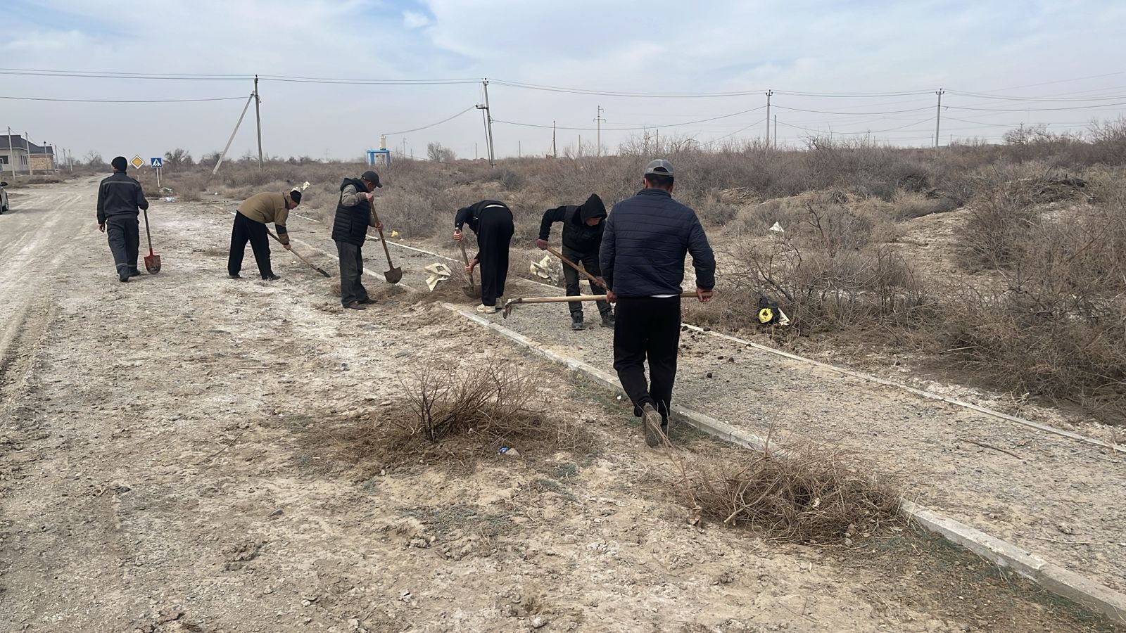 Сенбілік жұмыстары жұргізілді