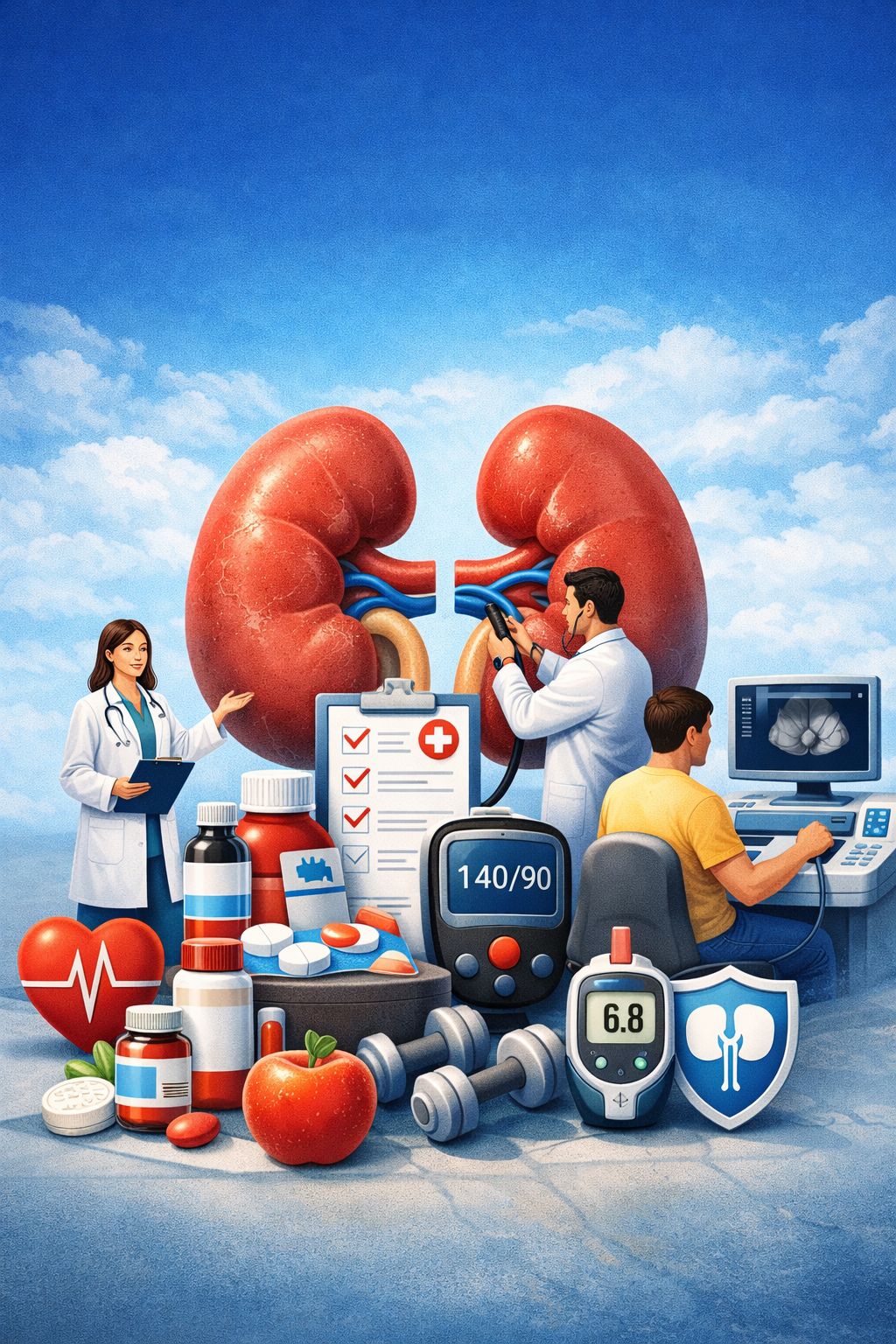 ҚАЗАҚСТАНДА СОЗЫЛМАЛЫ БҮЙРЕК АУРУЫНЫҢ ПРОФИЛАКТИКАЛЫҚ ШАРАЛАРЫ КҮШЕЙТІЛУДЕ