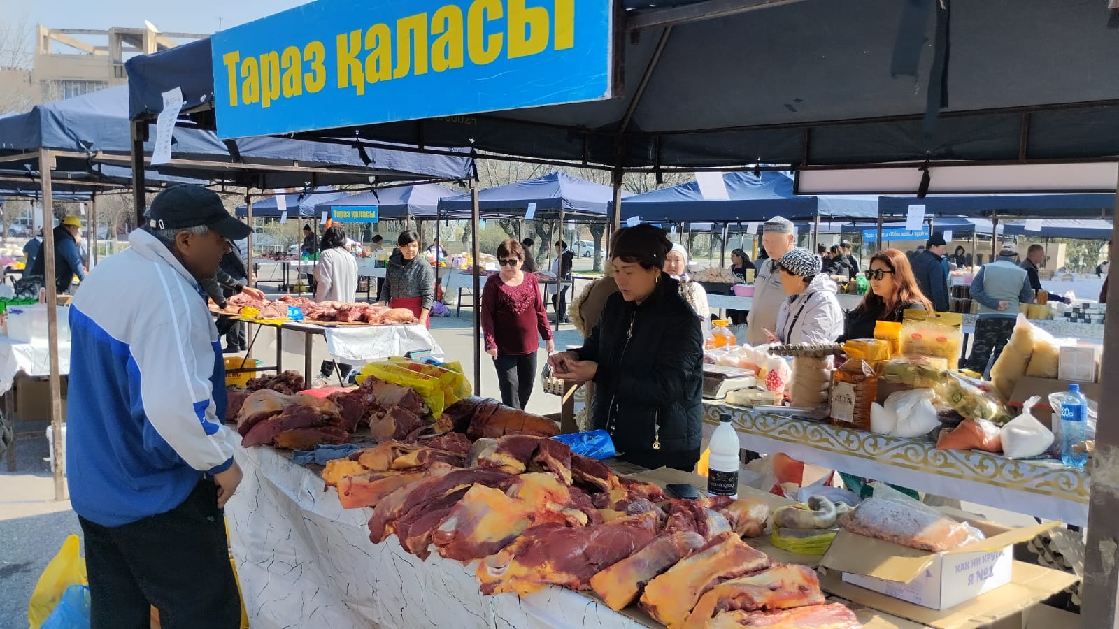 Таразда ауыл шаруашылығы өнімдерінің жәрмеңкесі өтті