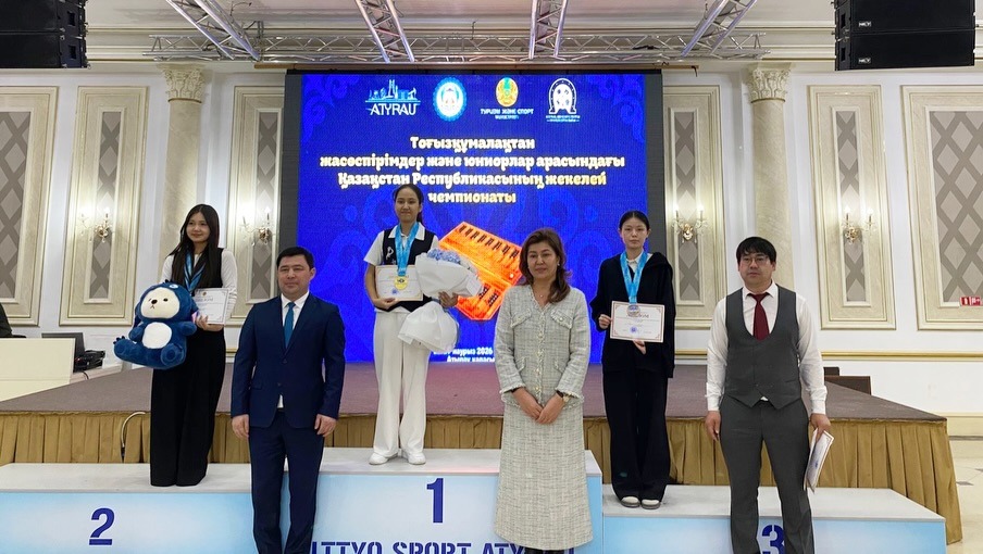 ТҮРКІСТАН ОБЛЫСЫНЫҢ ТОҒЫЗҚҰМАЛАҚШЫЛАРЫ ЕЛ ЧЕМПИОНАТЫНДА ОЛЖАЛЫ БОЛДЫ