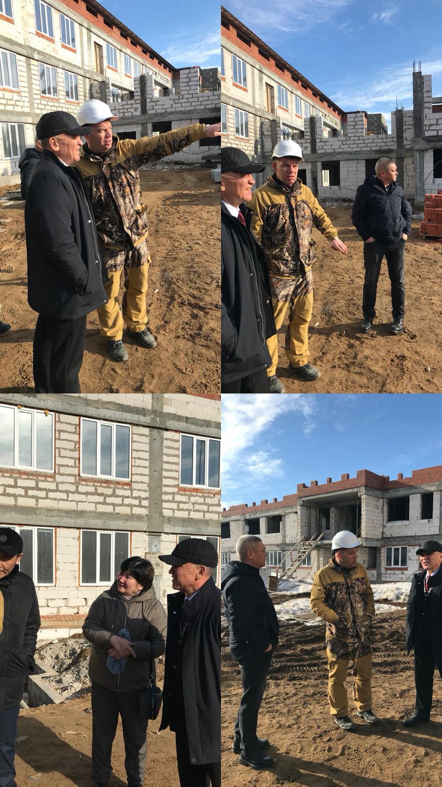 2026 жылғы 20 наурызда Департамент басшысы Ғалым Сұлтанович Тұрсынбаев нысанға қайта барып, құрылыс жұмыстарының орындалу барысымен жан-жақты танысты