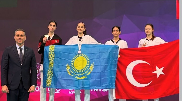 ТҮРКІСТАН ОБЛЫСЫНЫҢ ТАЕКВОНДОШЫЛАРЫ ТҮРКИЯДА ӨТКЕН ХАЛЫҚАРАЛЫҚ ТУРНИРДЕ 5 МЕДАЛЬ ЕНШІЛЕДІ