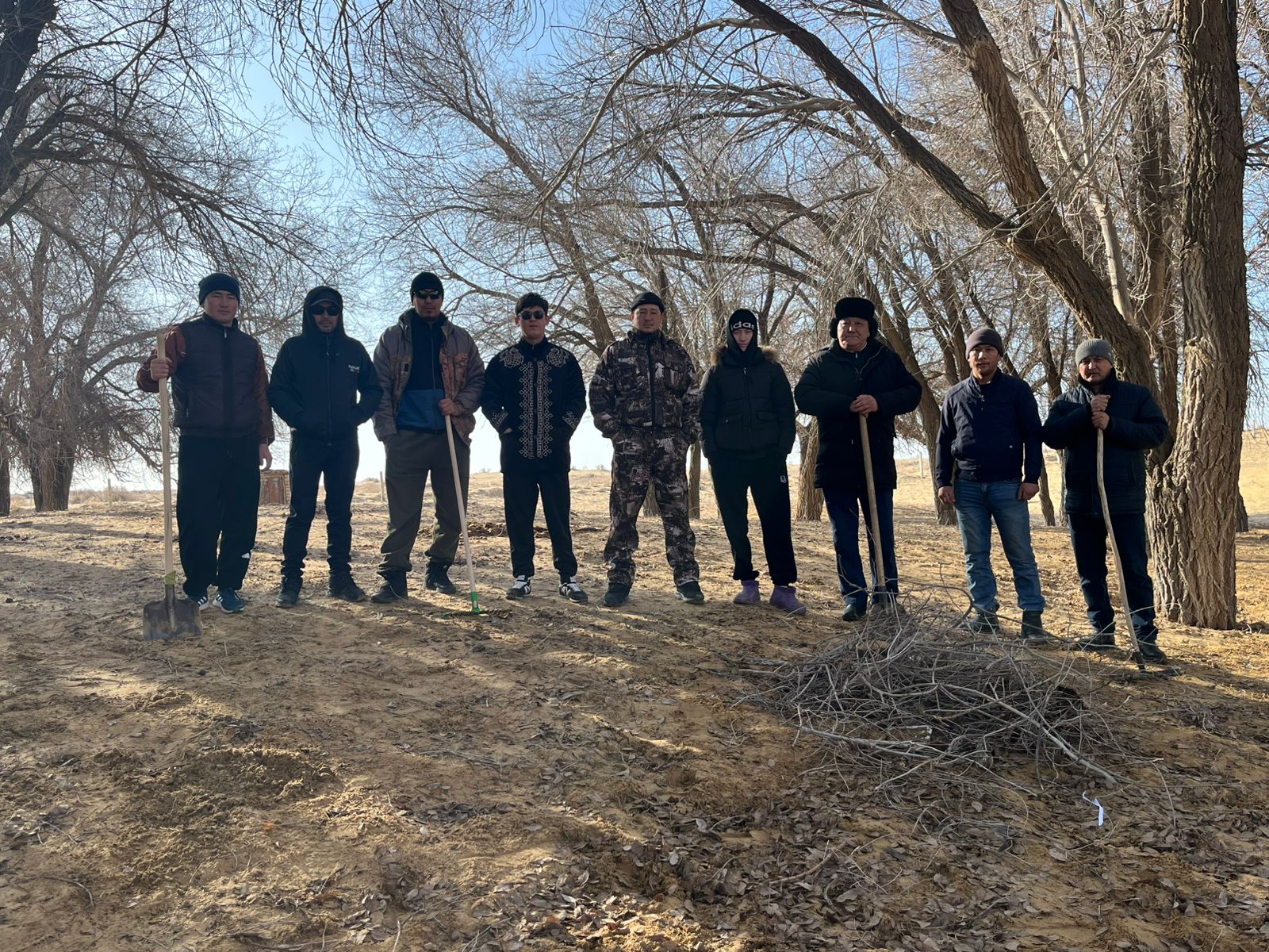 Шалқар ауылдық округінде сенбілік жұмыстары жүргізілді.