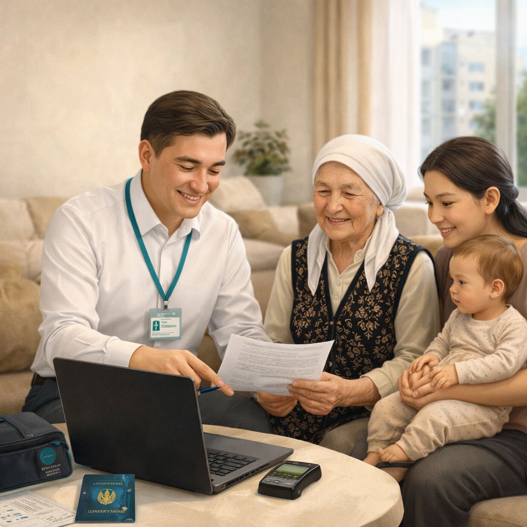 Жители Семея могут получить государственные услуги на дому