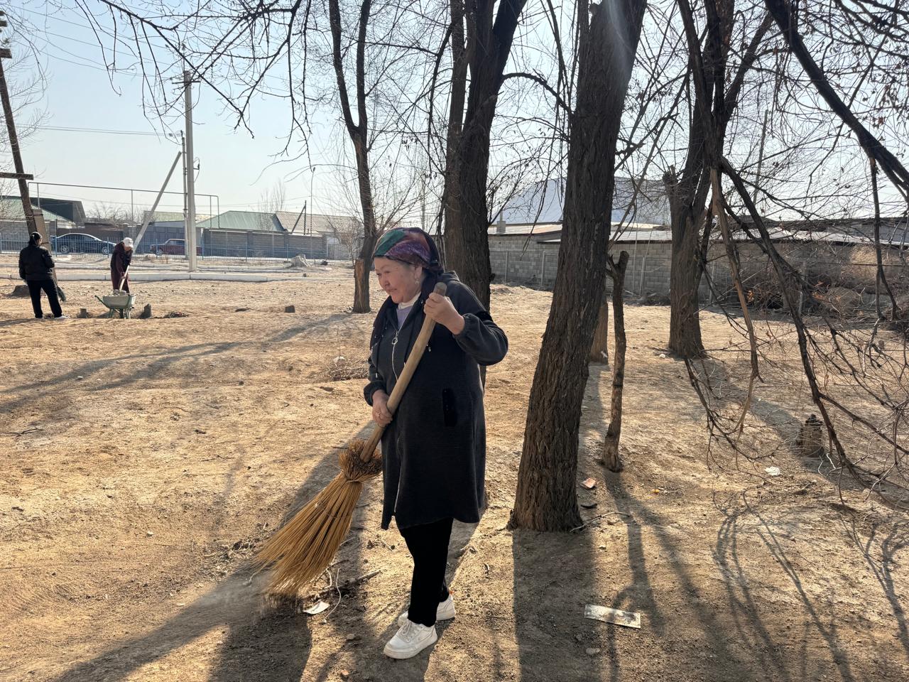 Шолақай ауылдық округінде “Таза Қазақстан” акциясы аясында сенбілік өтті