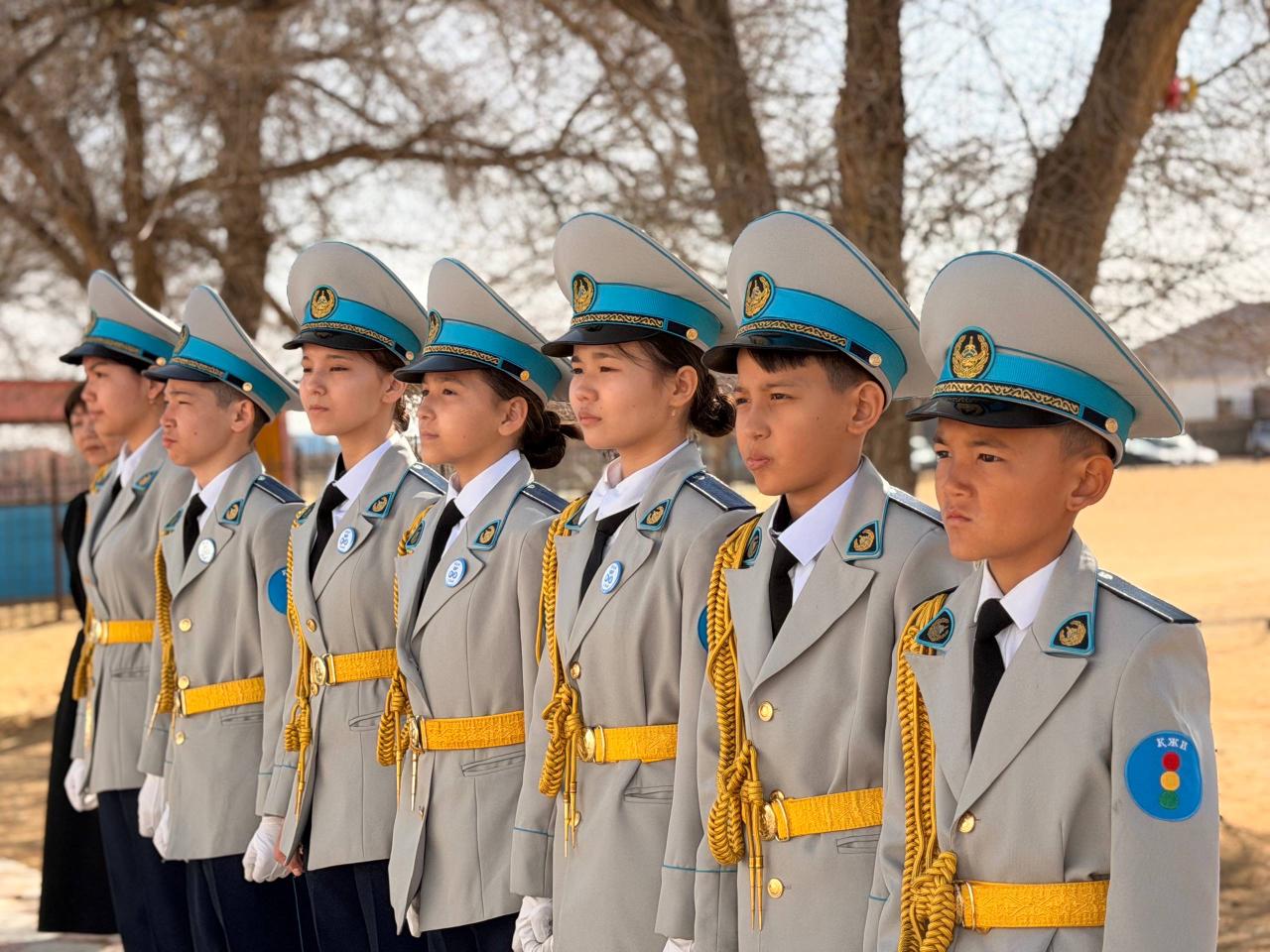 Открытие класса « Юный страж» в честь ветерана органов внутренних дел»