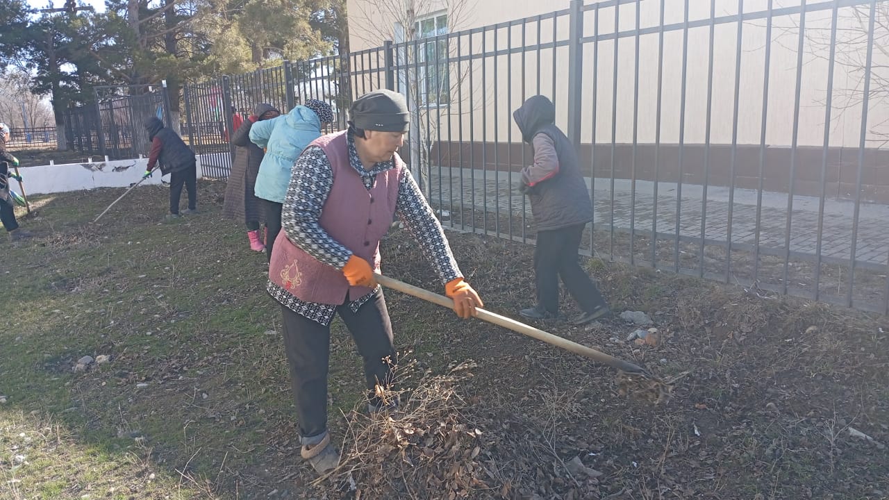 27 наурыз күні «Таза Қазақстан» экологиялық акциясы аясында ауқымды сенбілік жұмыстары ұйымдастырылды