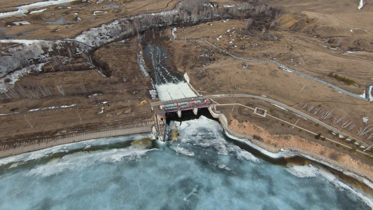 Ақмола облысының әкімі Көкшетау қаласындағы су тасқынына қарсы іс-шаралармен танысты