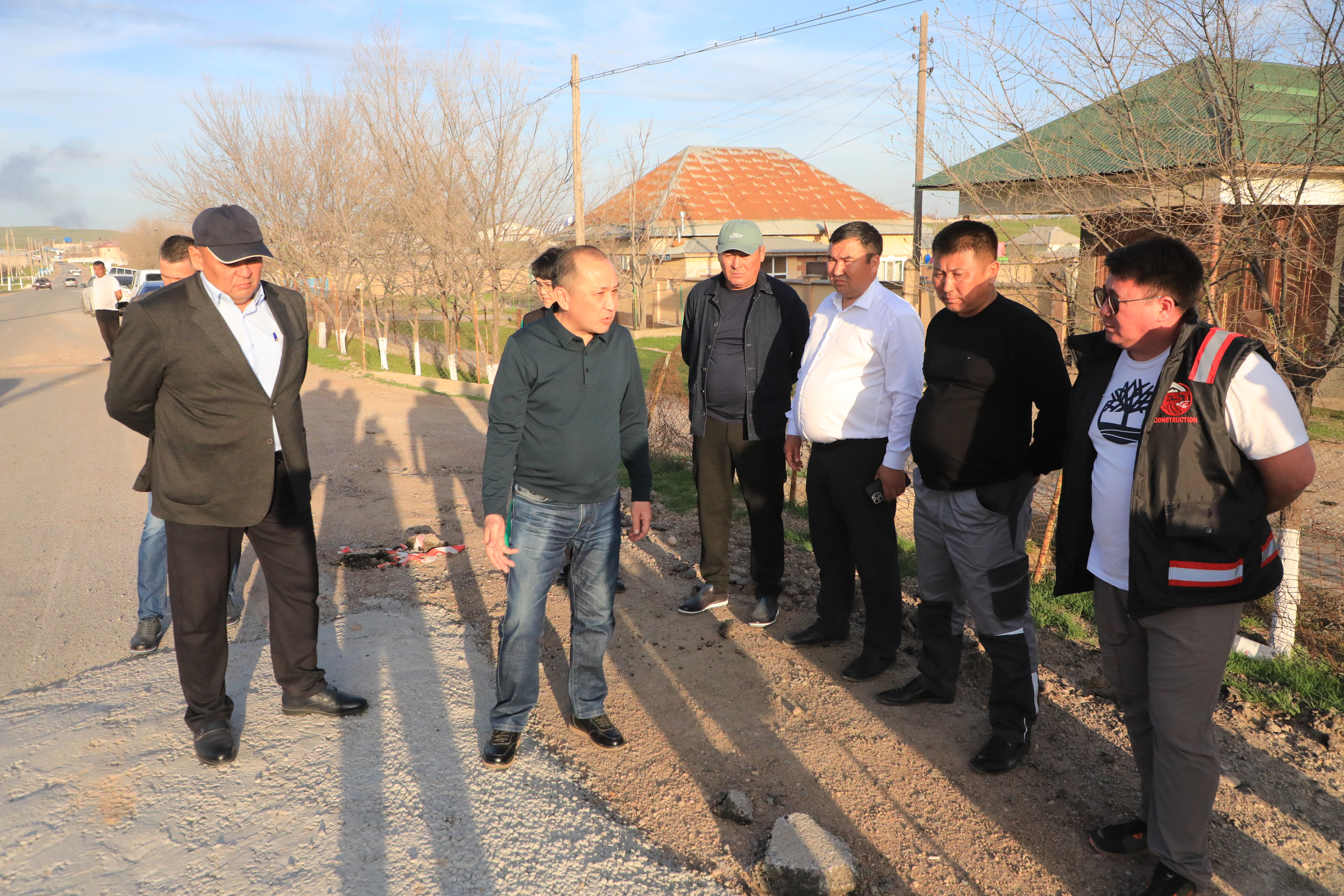 САРЫАҒАШ: ДАРБАЗА–ЕРДӘУІТ ЖОЛЫНЫҢ ЖАЙ-КҮЙІ &nbsp;ПЫСЫҚТАЛДЫ