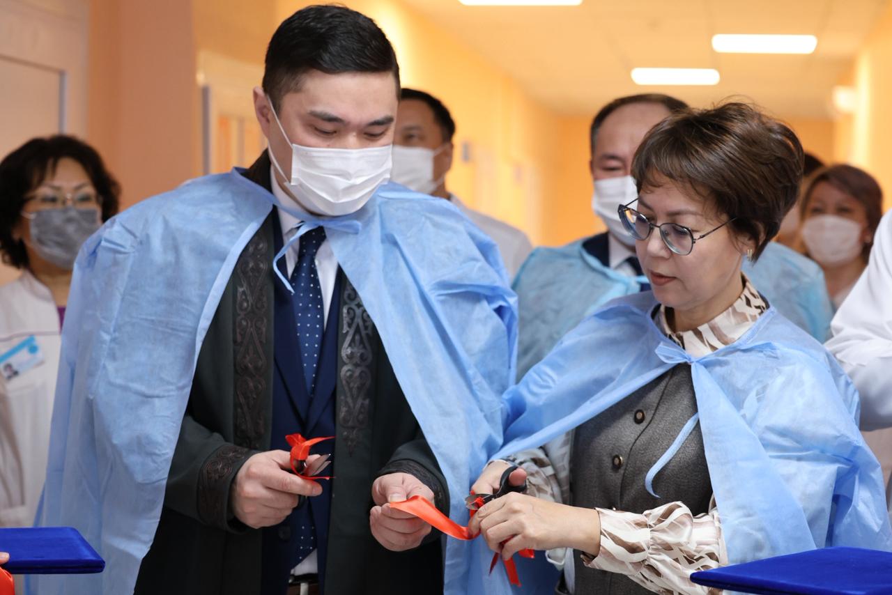 Көпсалалы облыстық ауруханада жаңа мамандандырылған бөлімшелер ашылуда