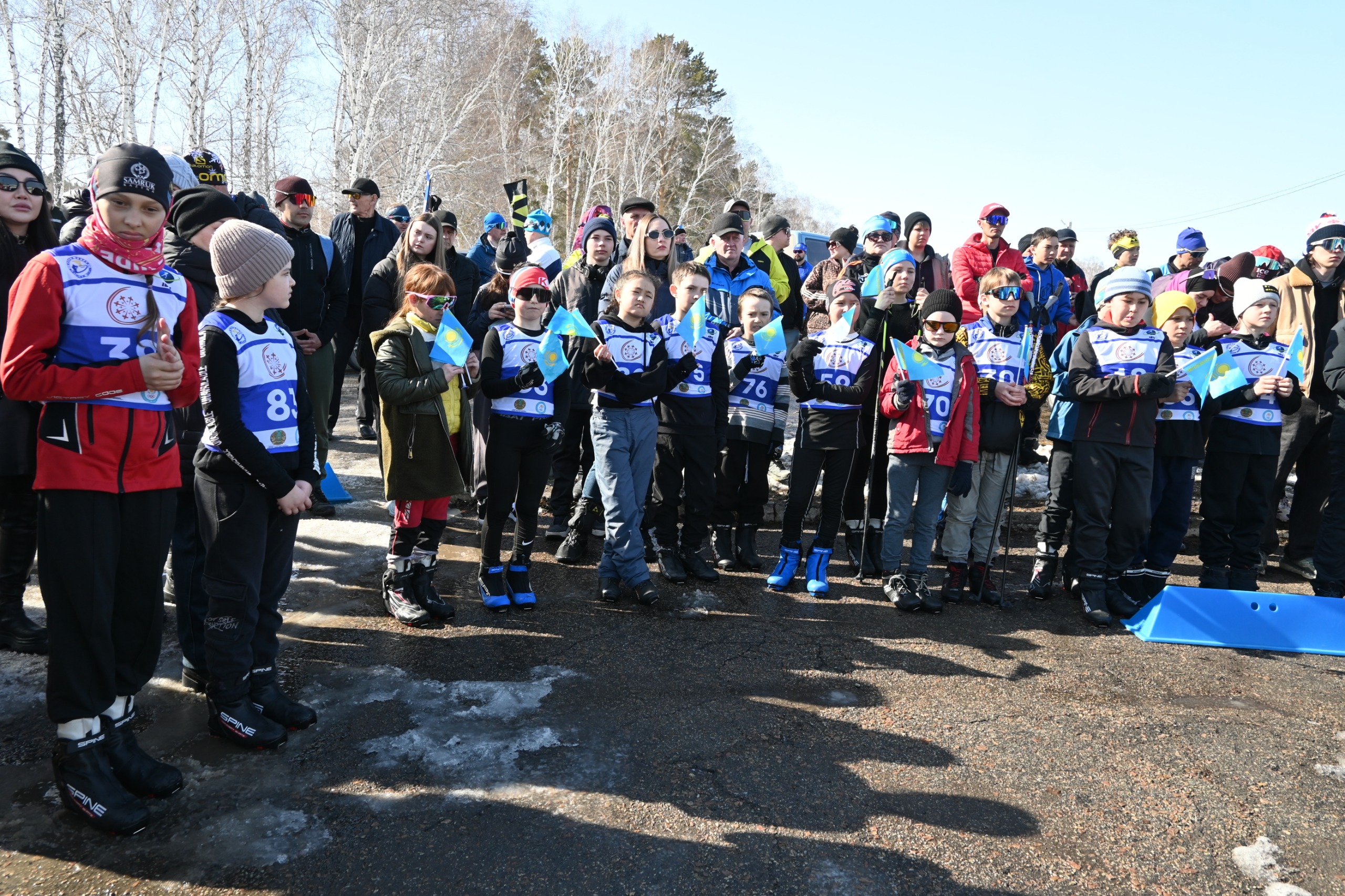 Жыл сайынғы дәстүрлі «Белый марафон» шаңғы жарысының салтанатты ашылу рәсімі
