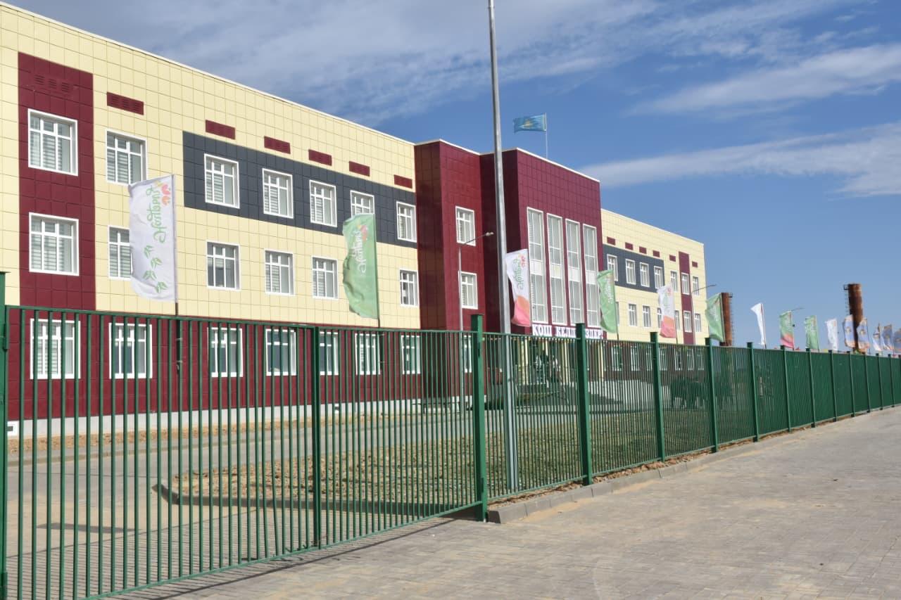 Ойылда жаңа мектеп-балабақша кешені ашылды