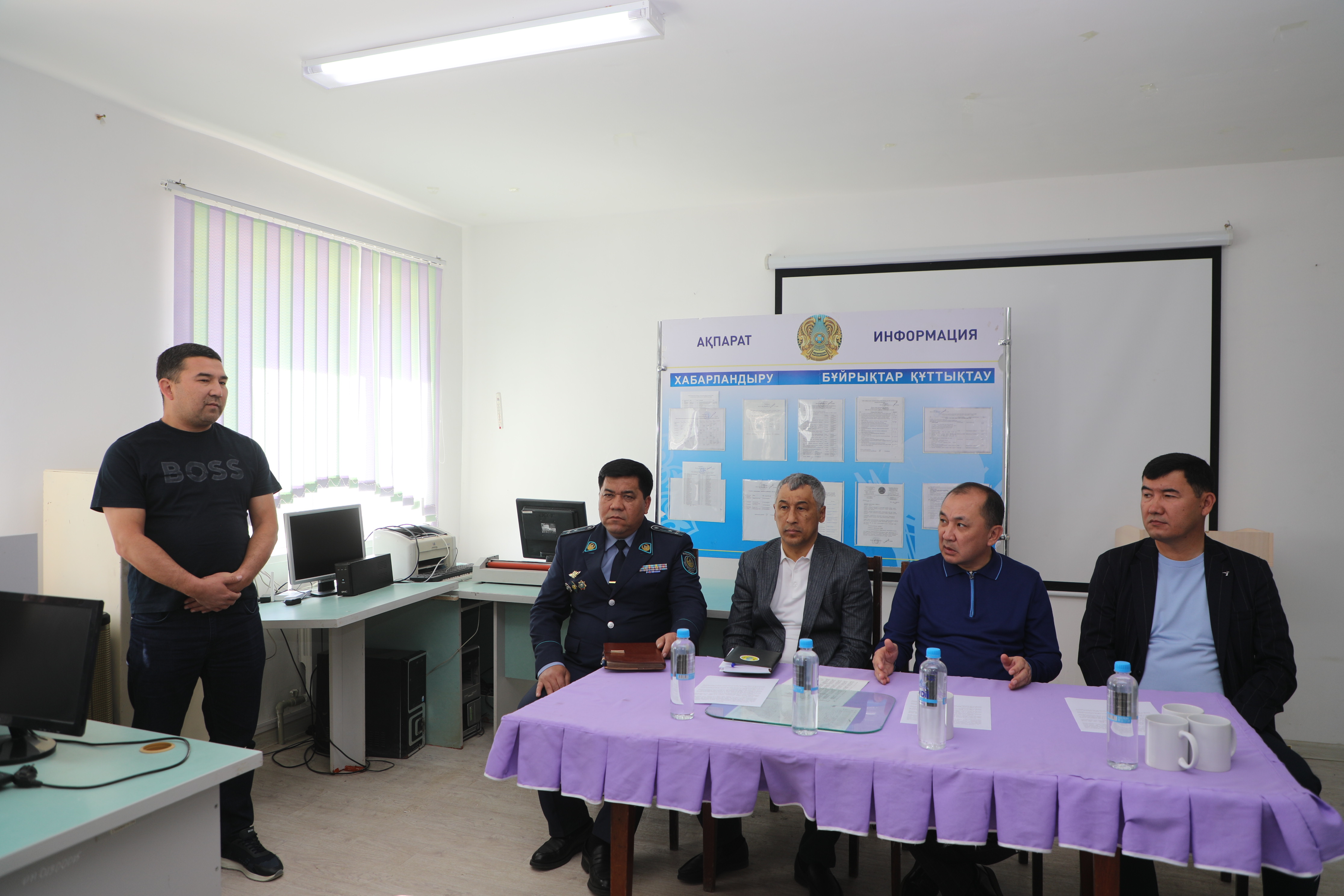 САРЫСУ ЖӘНЕ ТАСҚҰДЫҚ ЕЛДІ МЕКЕНДЕРІНІҢ &nbsp;ТҰРҒЫНДАРЫМЕН КӨШПЕЛІ КЕЗДЕСУ