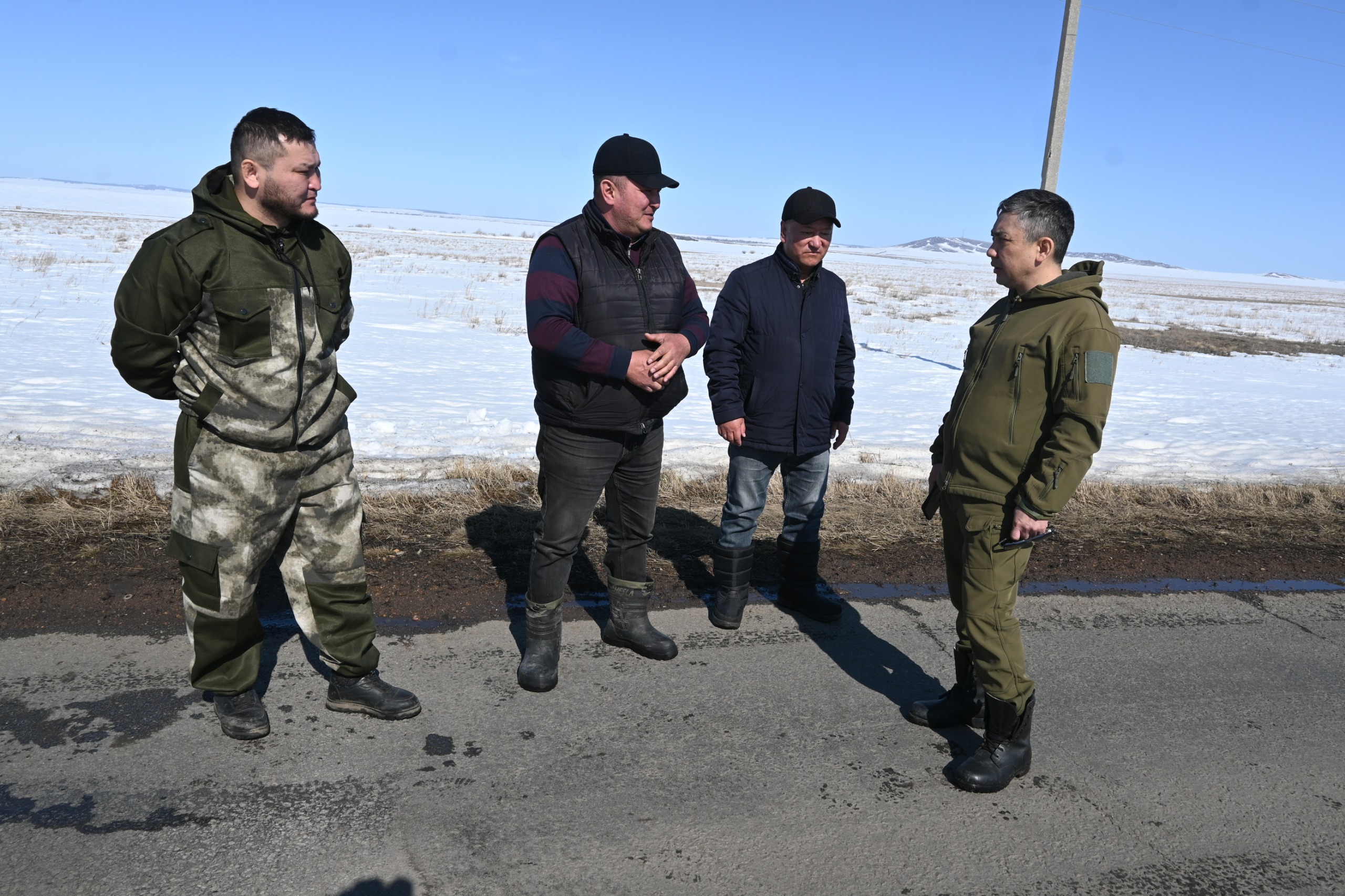 Ауданда су тасқынынан қорғау бойынша кешенді шаралар жүзеге асырылуда