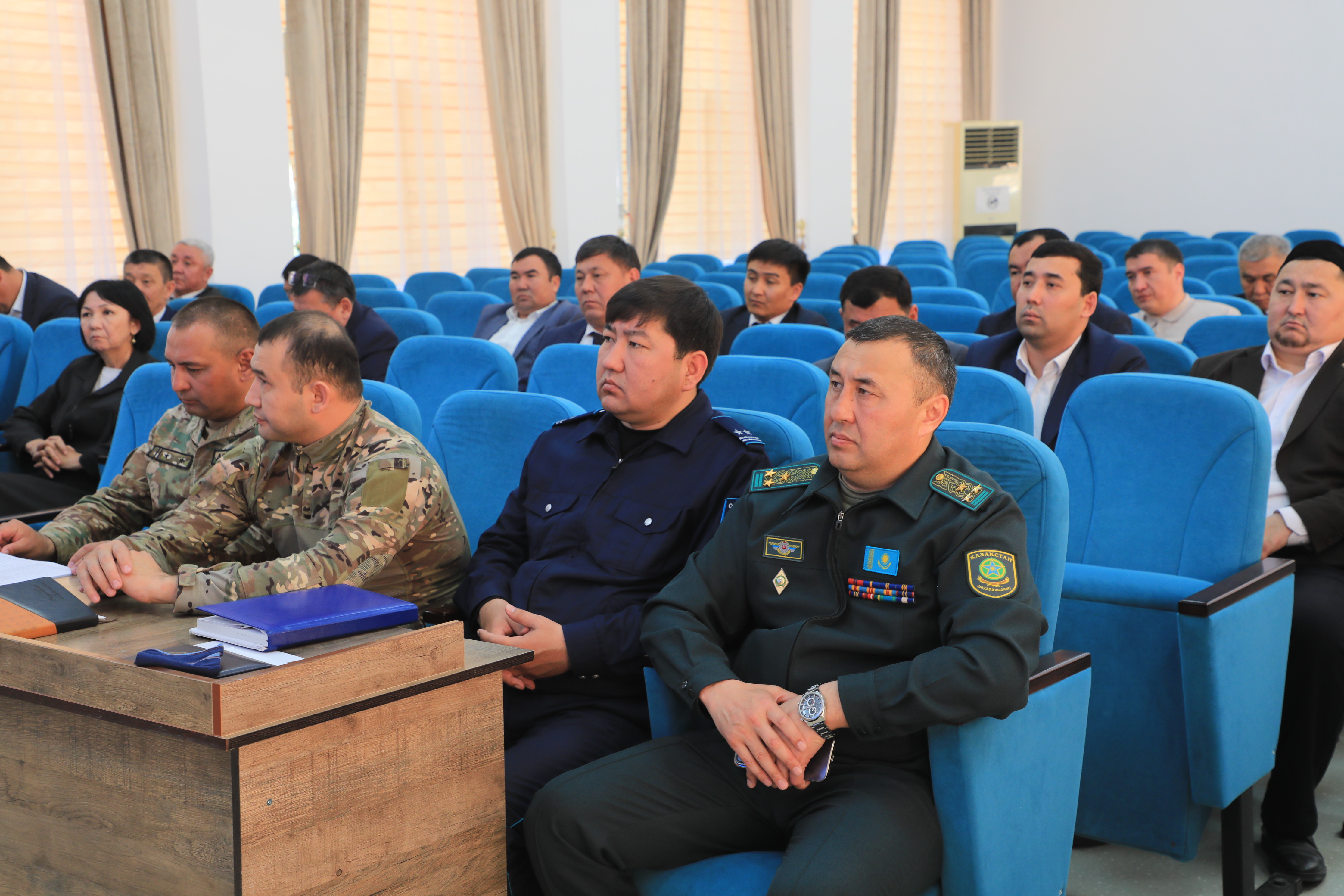 САРЫАҒАШ: ТЕРРОРИЗМГЕ ҚАРСЫ КОМИССИЯНЫҢ КЕЗЕКТІ ОТЫРЫСЫ ӨТТІ