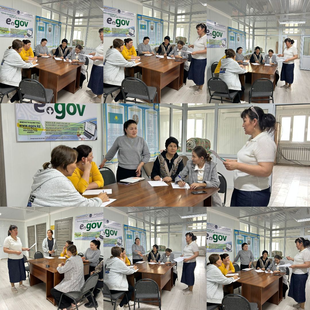 Қызылбалық ауылдық округі әкімшілігінде Мемлекеттік қызмет тақырыбында дөңгелек үстел өтті.