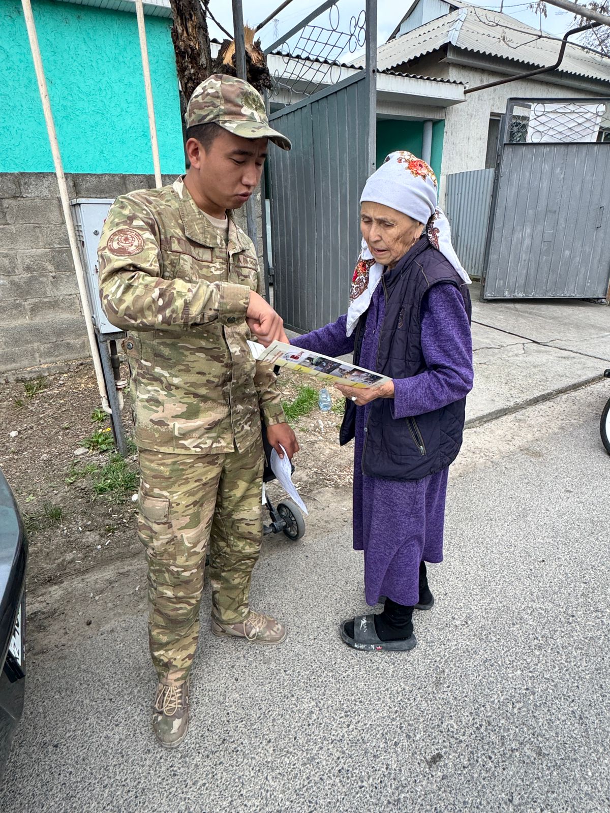 Құрсай елді мекенінде  өрт қауіпсіздігі бойынша алдын алу шарасы