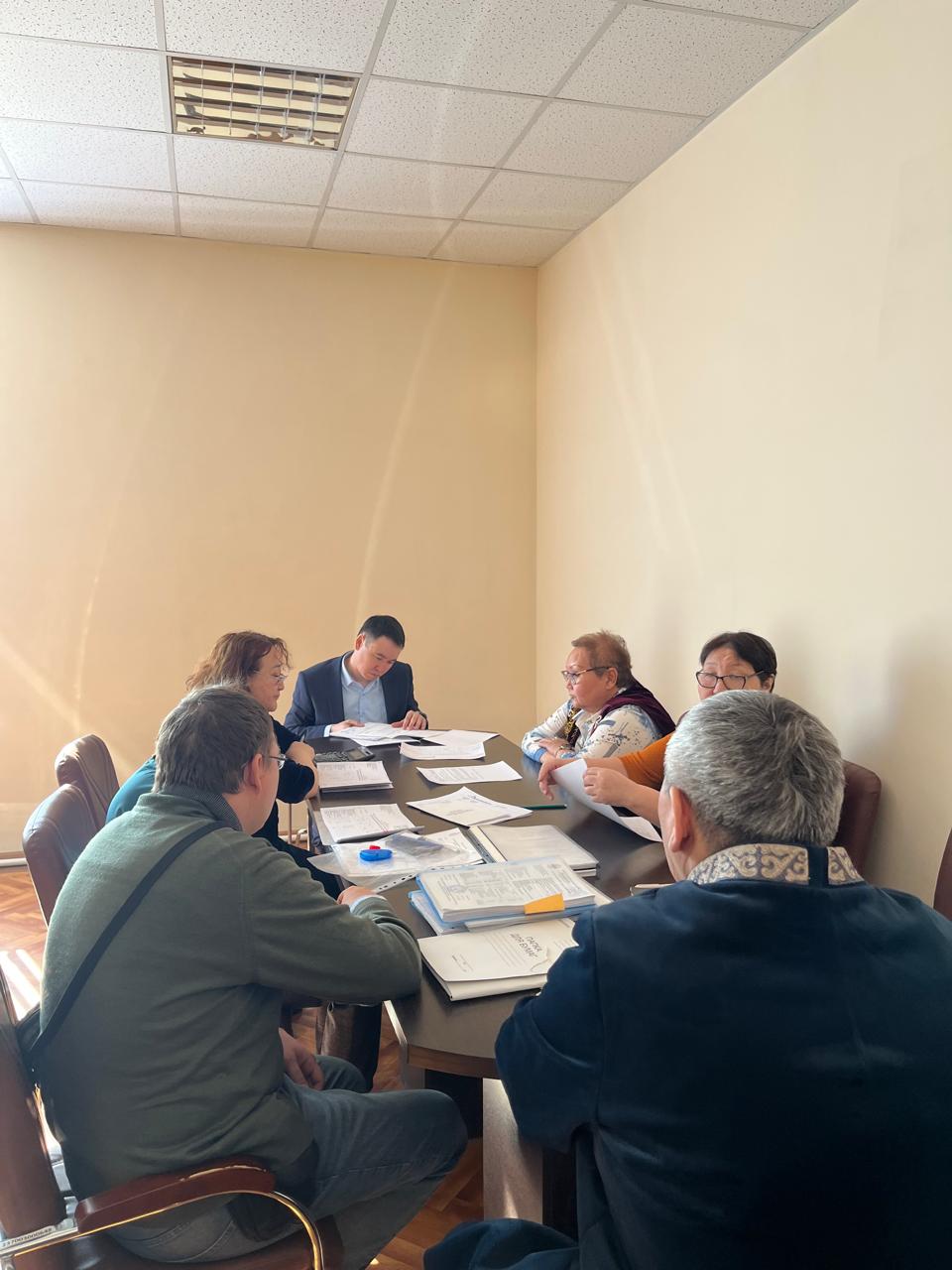 Бюджет жұмыстарын қабылдау