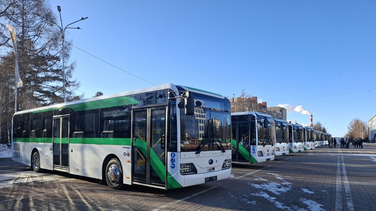 Қалада автобус паркін жаңарту және жаңа бағыттарды іске қосу жалғасуда