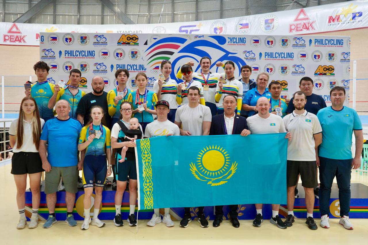 Велотректен Азия чемпионаты: Қазақстан қоржынында 11 медаль бар