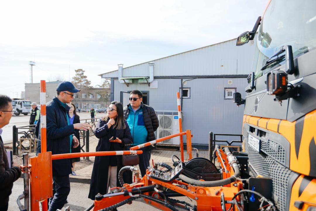 Опыт цифровых решений столичного предприятия «Астана Тазалық» перенимают специалисты из Бишкека