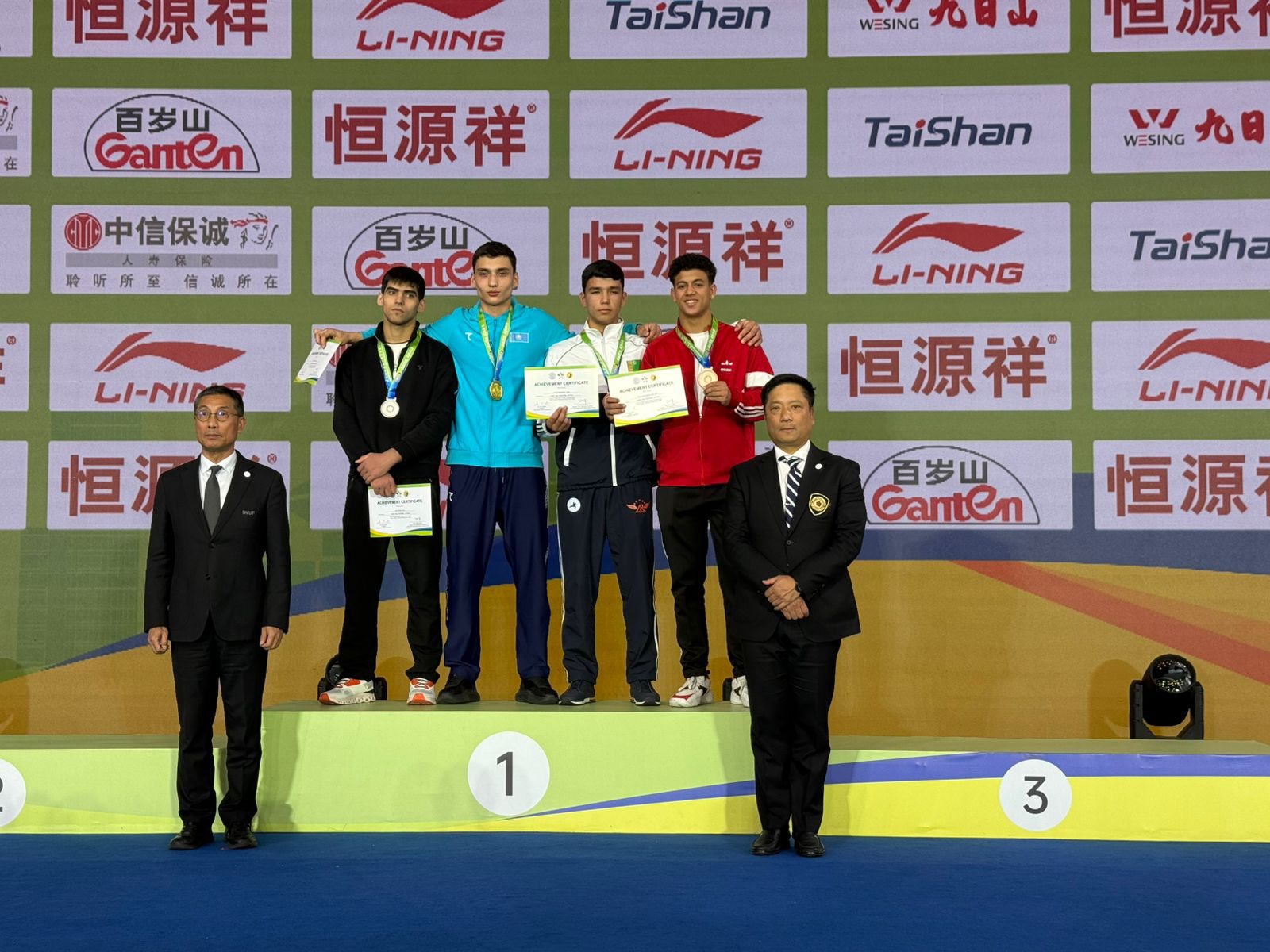 Тарихи «алтын»: алматылық Богдан Неумывакин ушу-саньдадан әлем чемпионы атанды