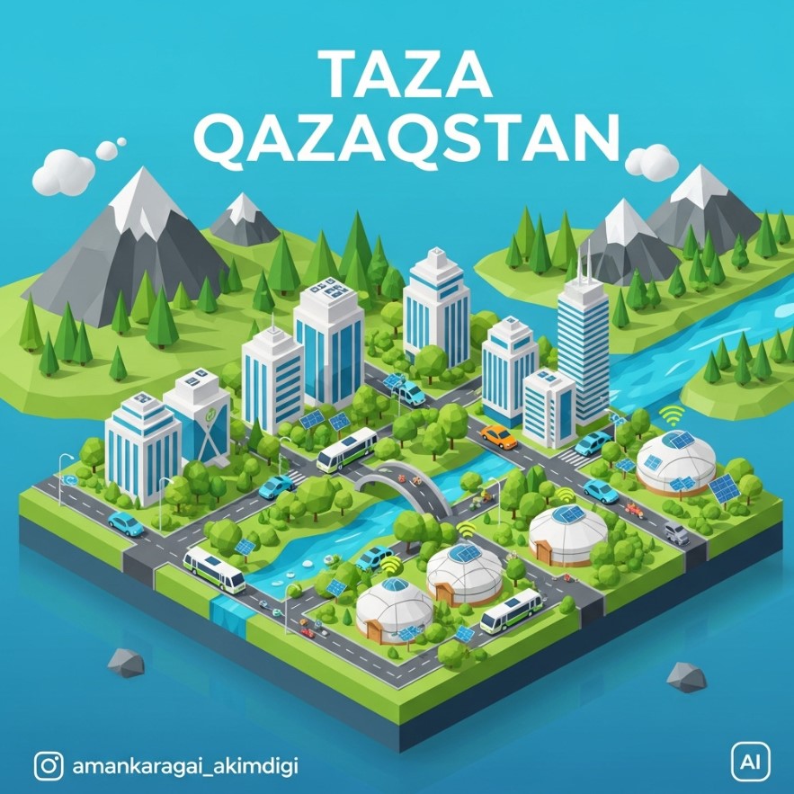 &nbsp;Тазалықты сақтау, табиғатты қорғау – әрқайсымыздың міндетіміз.