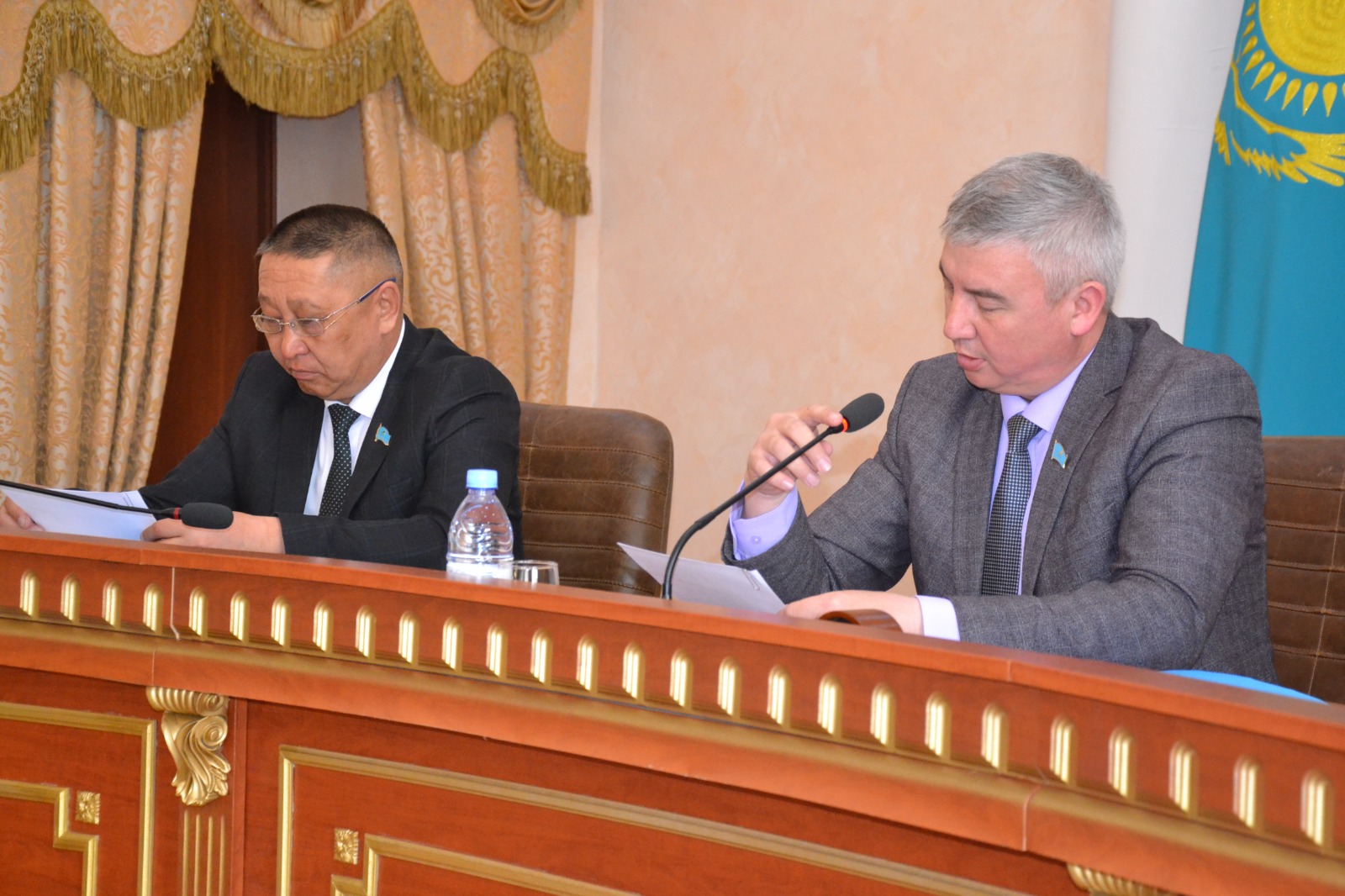 Первомай ауылдық округінің әкімі тыңдалды