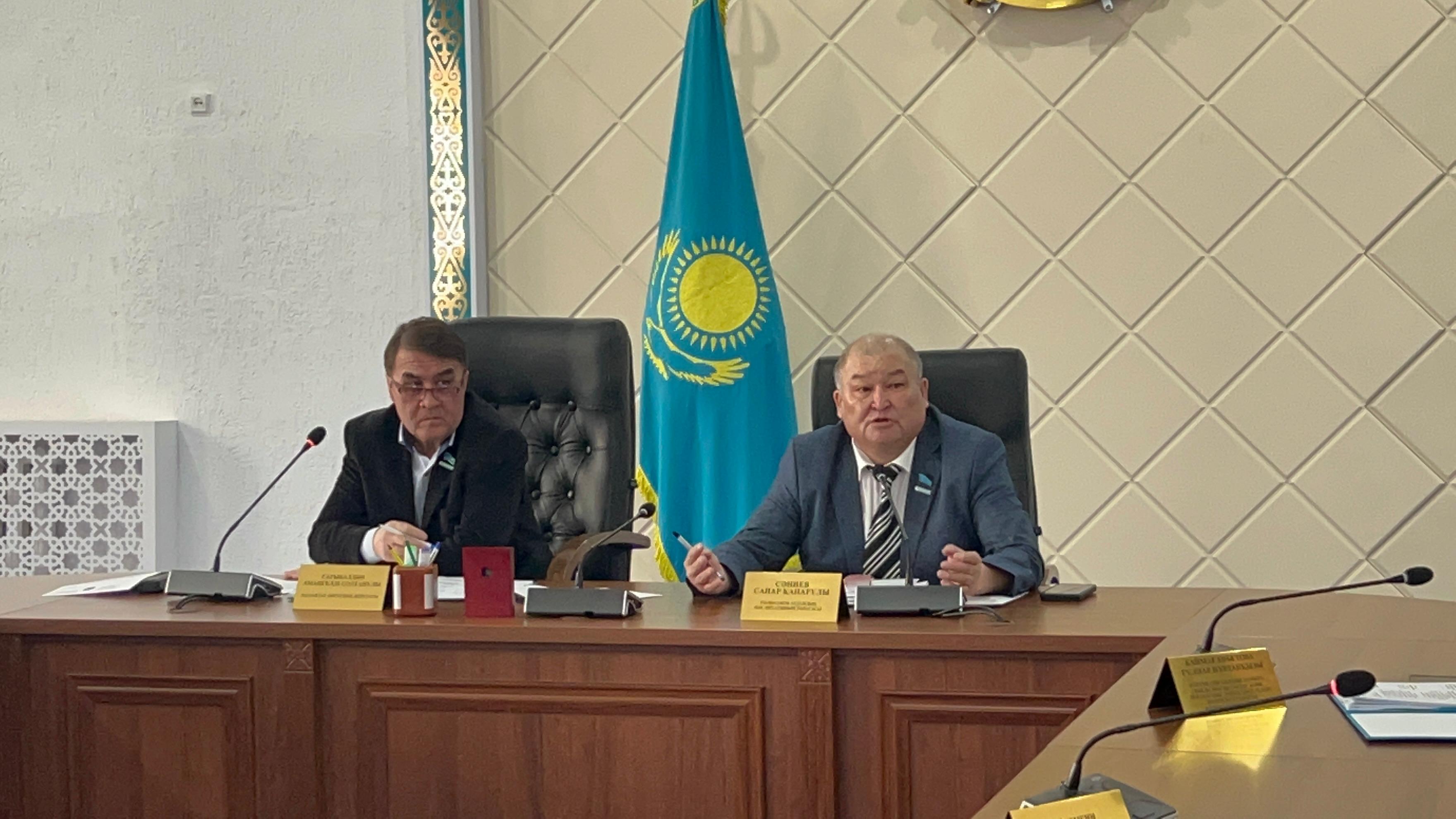 Тұрақты комиссиялардың бірлескен отырысы өтті