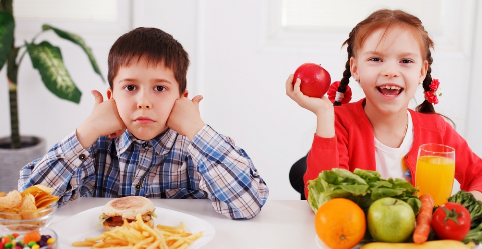 Здоровое и правильное питание среди детей