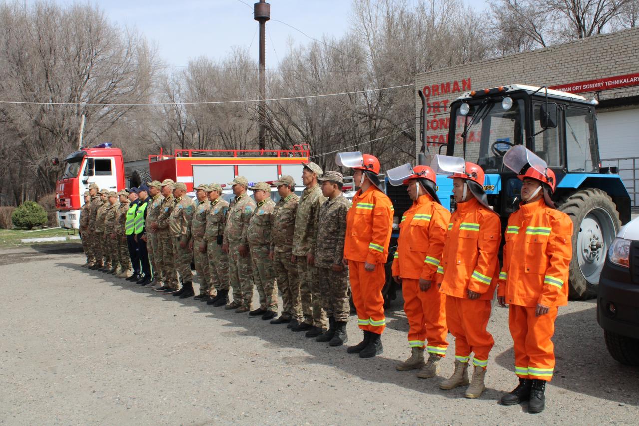 Жетісу облысында өрттің алдын алу шаралары күшейтілді
