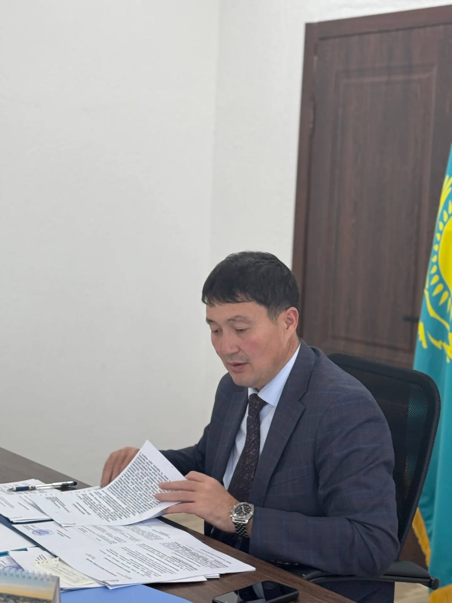 Аудан әкімі кеңестер өткізді