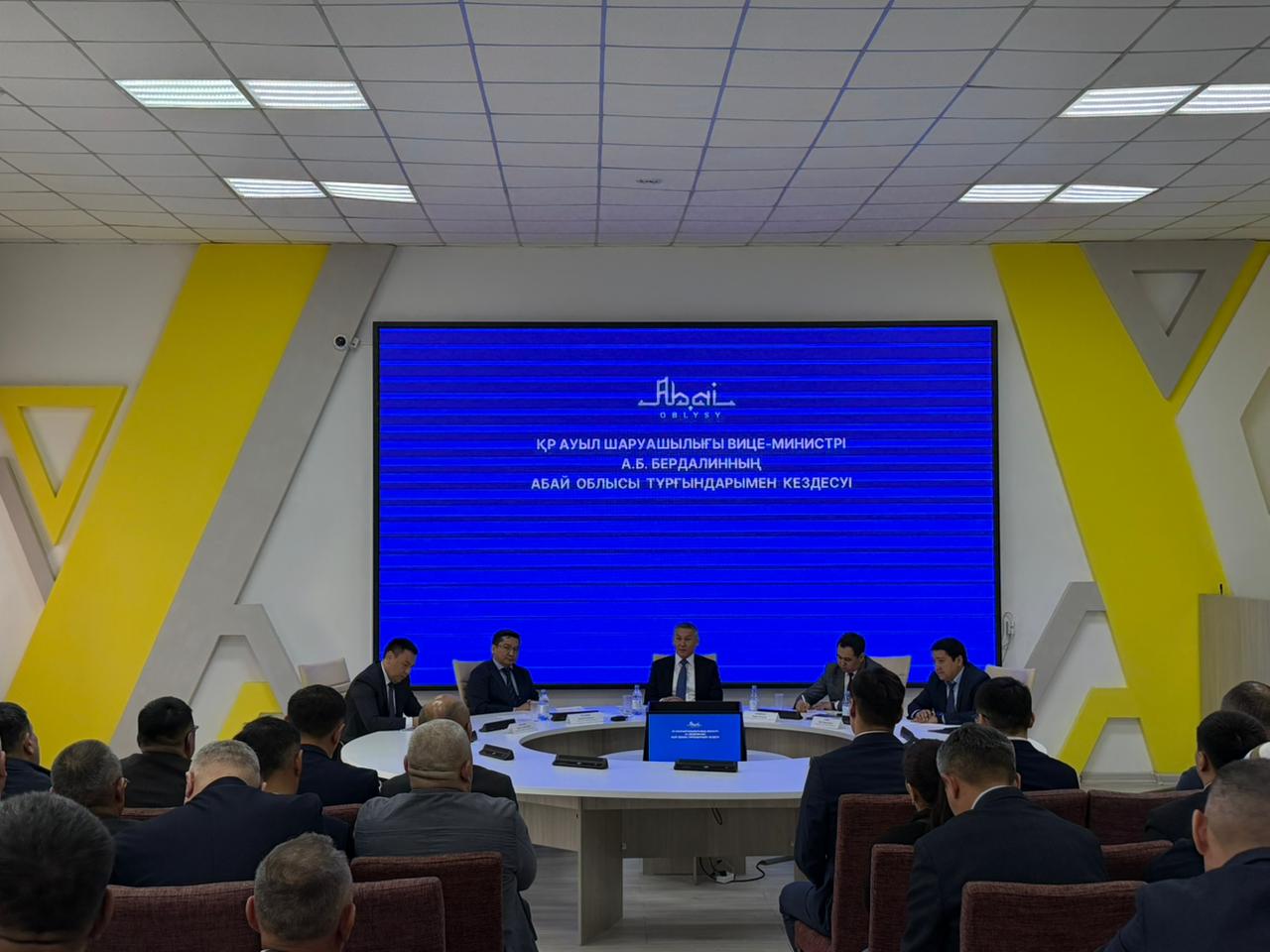 Ауыл шаруашылығы вице-министрі өңірдің агроөнеркәсіптік кешенінің дамуымен танысты