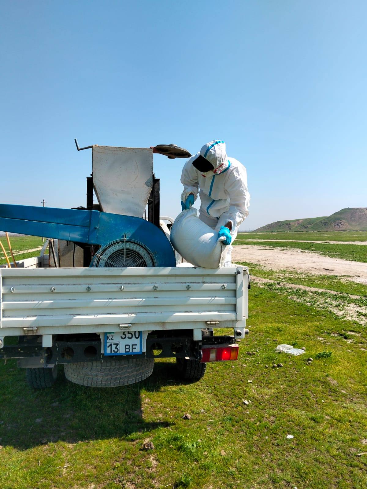 Аудан аумағында көктемгі залалсыздандыру жұмыстары басталды.