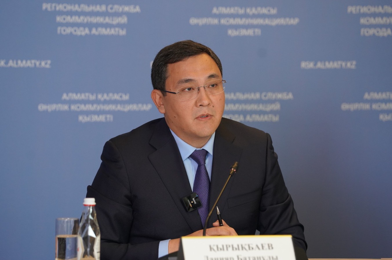 Алматы қаласы Алатау ауданының әкімі Данияр Қырықбаев: «2026 жылдың соңына қарай аудан 100% су және кәріз жүйесімен қамтылады»