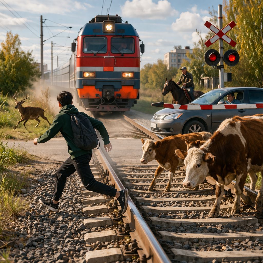 Өскемен өңірінде теміржол қауіпсіздігі мәселесі қайтадан өзекті тақырыпқа айналды